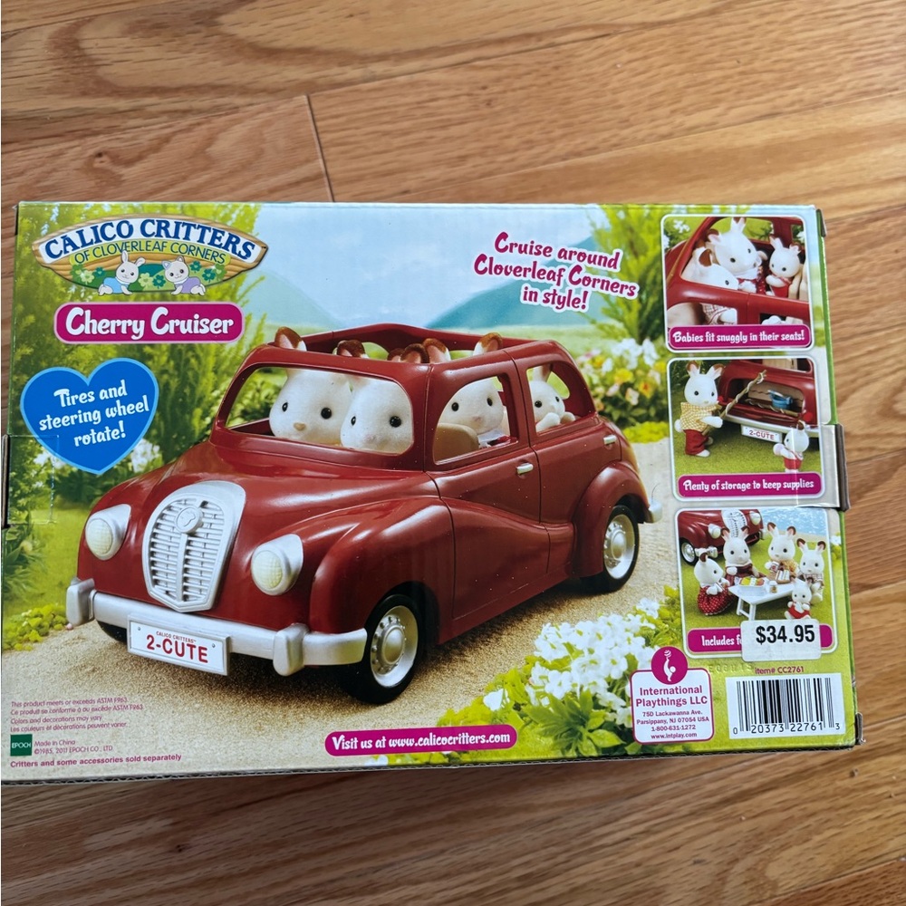 Calico Critters Cherry Cruiser